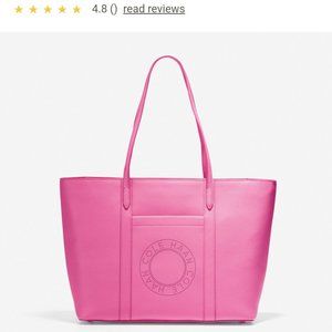 Pink Cole Haan Leather Top